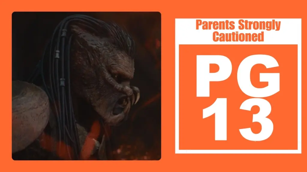 Predator Badlands parents Guide Age Rating