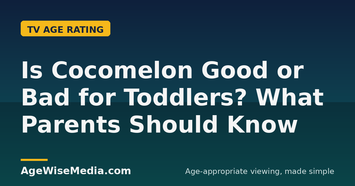 Is Cocomelon Good or Bad for Toddlers? What Parents Should Know