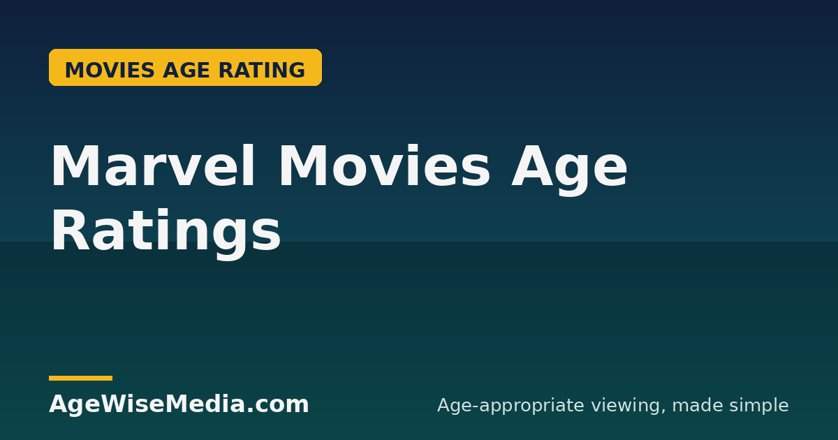 Marvel Movies Age Ratings: Which MCU Films Are OK for Kids?