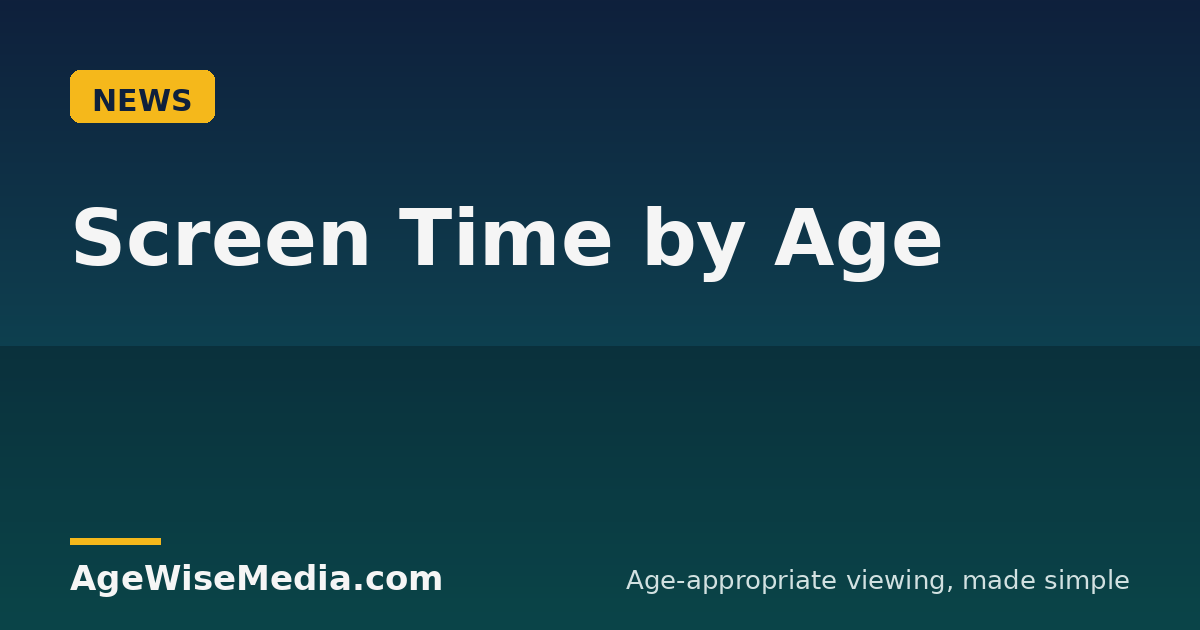 Screen Time by Age: A Practical Parent’s Guide (Backed by Pediatricians)